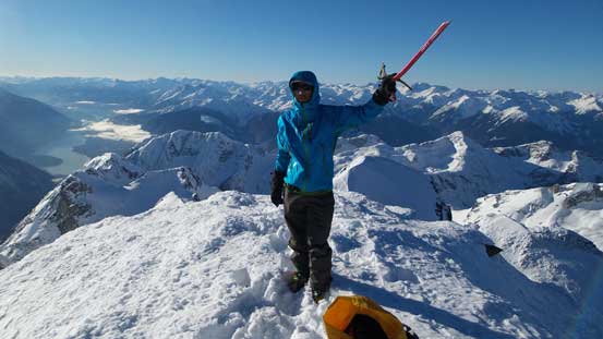 Me on the summit of Mt. Matier