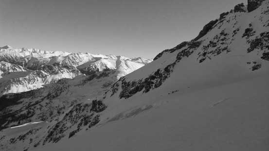 Looking over the E. Ridge of Matier