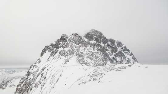 Back to Joffre/Matier col, looking back towards my objective