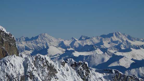 Petlushkwohap Mountain and Skihist Mountain - two highest peaks in SW BC