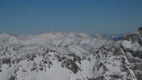 Melvin Peak is the highest out there by Downton Creek drainage