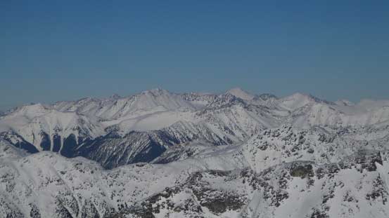 Mt. Seton and Saddlebag Peak are the two highest peaks out there