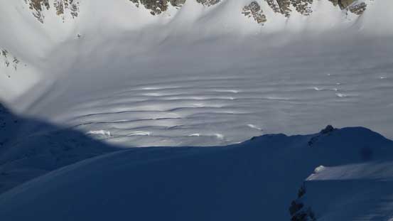 Crevasses on Matier Glacier