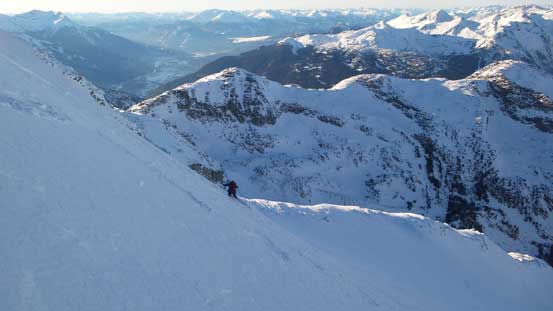 The other group dropping in the upper face