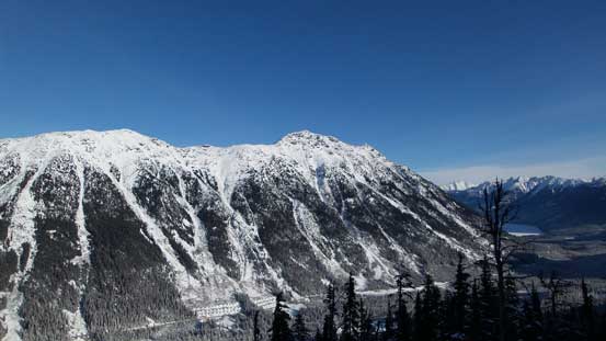 Good view of Mt. Rohr which I bagged last month, solo