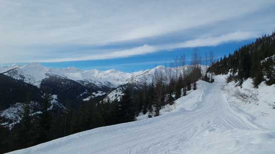 At least the weather was clearing up from the west