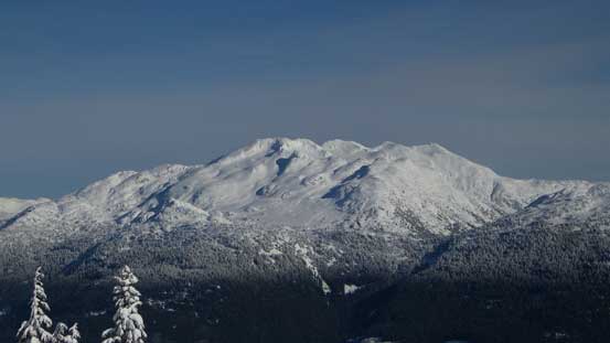 Rainbow Mountain is a massive peak...