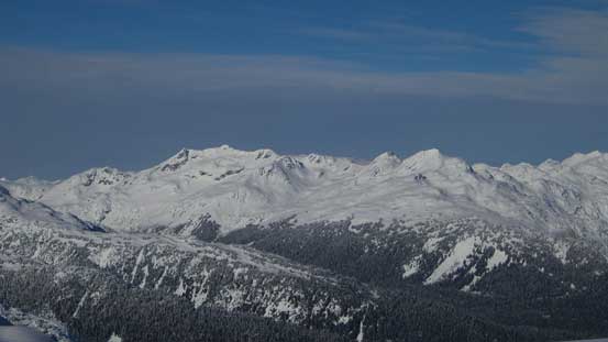 Mt. Callaghan is the big one left of center.
