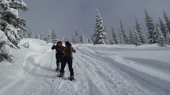 Time to go straight uphill