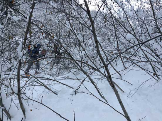 Typical, typical... For kilometers...