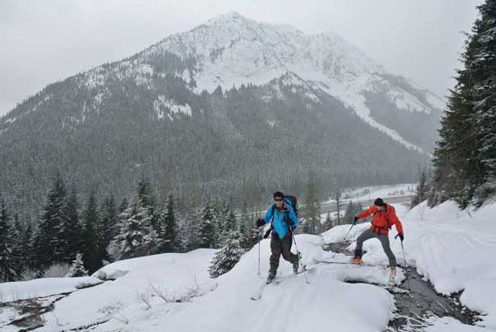 It was melting out fast... Photo by Alex