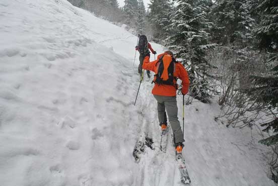 Sections of the skinning was shitty. Photo by Alex