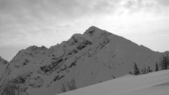 The N. Face of Frosty's west peak.