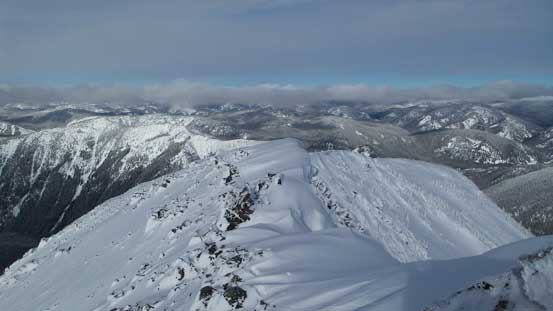 Higher up, looking back