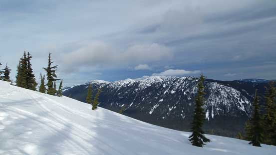 Looking towards July Mountain across Coldwater Creek