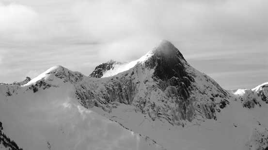 The N. Face of Yak Peak
