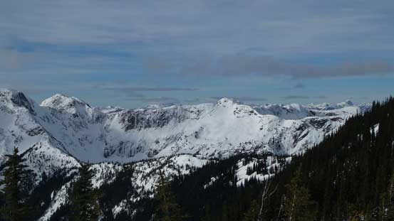 The north side of Zopkios Ridge