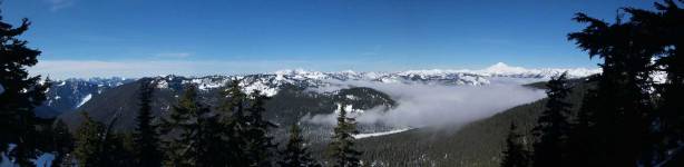 Partial summit panorama from Union Peak. Click to view large size.