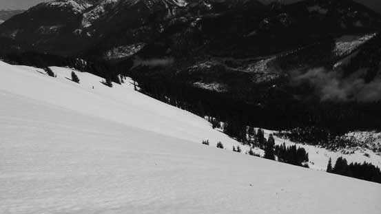 Could be a great ski run. But not today...