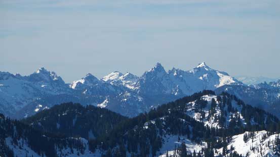 Gunn Peak is the highest peak in Wild Sky Wilderness