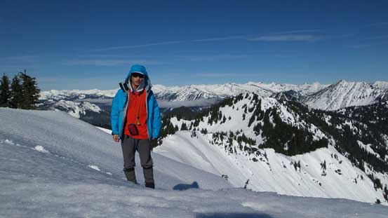 Me on the summit of Jove Peak - my 500th summit