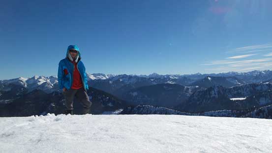 A 3rd picture of me on the summit...