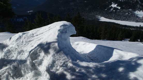 Interesting snow formation...