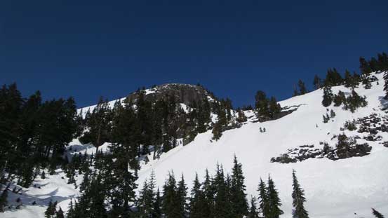 From the bowl, looking towards Pump Peak