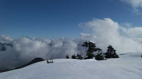 The summit of the 2nd ("Tim Jones") Peak