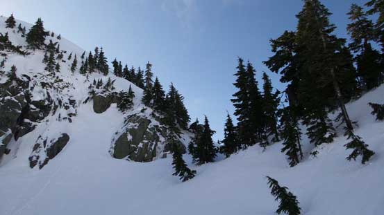 I dropped to the other side of this col