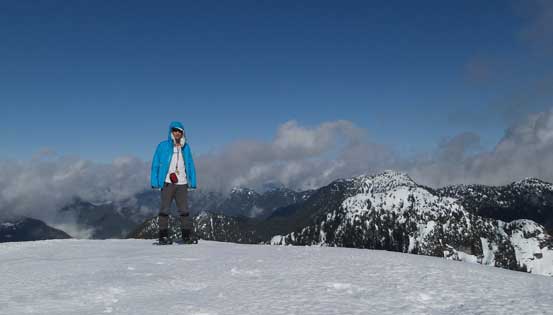Me on the summit of Mt. Seymour