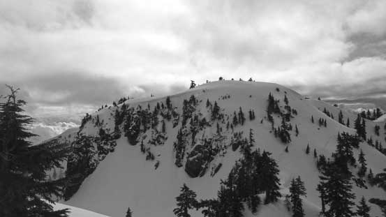 Another look at the north face of "Tim Jones Peak"