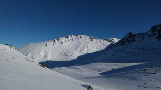Looking towards the south side of Rethel Mountain from just after the highpoint
