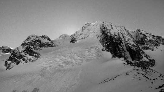 The N/NW side of Wedge Mountain