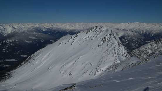 Getting higher than Rethel Mountain already