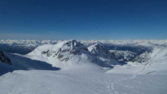 As you can see, the col was actually higher than Parkhurst Mountain