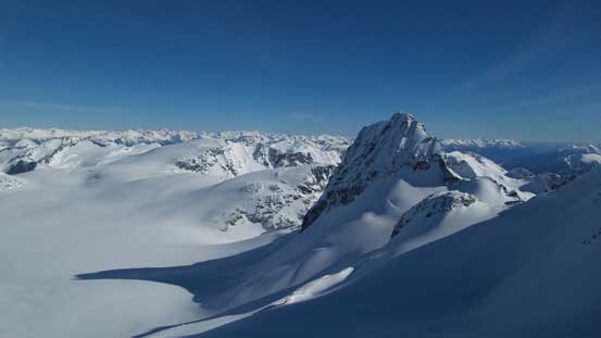 Another look at Lesser Wedge Mountain - apparently a tough peak to climb...