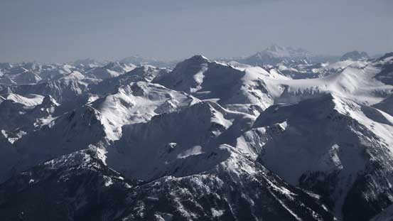 Nivalis Mountain is a remote peak on McBride Range