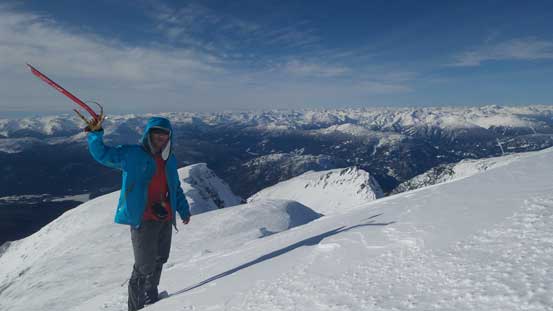 Me on the summit of Wedge Mountain