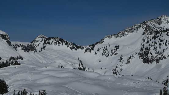 Mazama Dome left of center