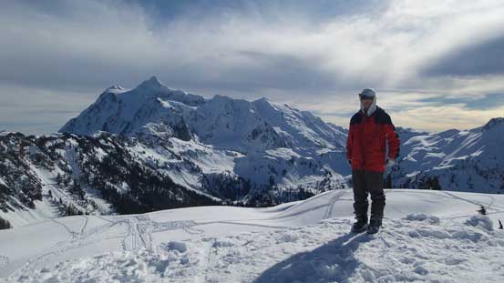 Me on the summit of Huntoon Point