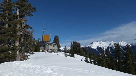 This is the summit. As you can see there's lots of stuffs up there