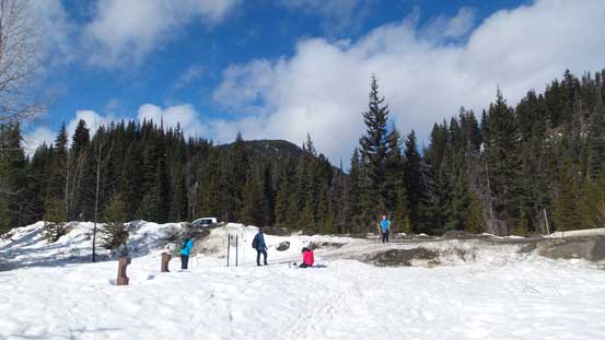 Looking back at the start