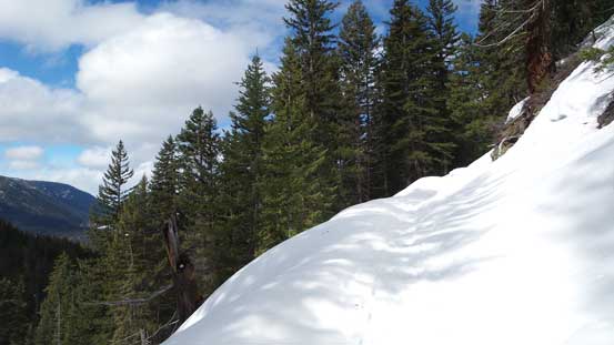 Gaining height gradually. 