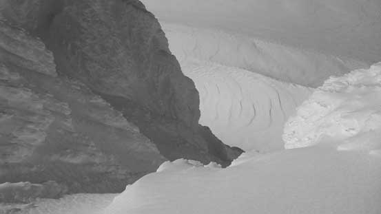 Here's the "SW Gully" which can be used to traverse to Dalton Dome