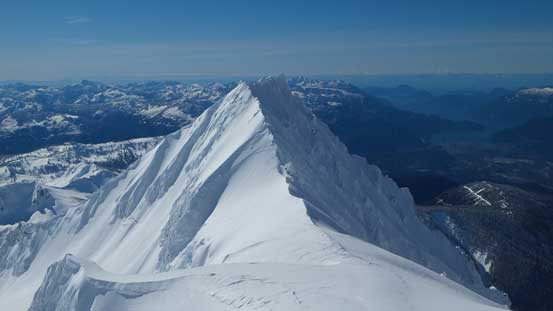 Another look at Atwell Peak. 
