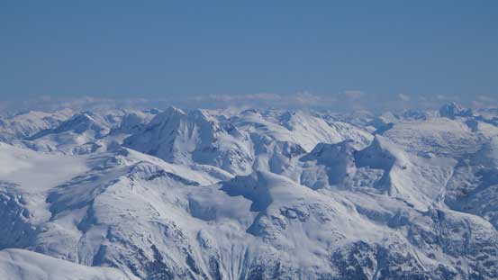 Mt. Pitt is probably the most remote giant in Garibaldi Provincial Park