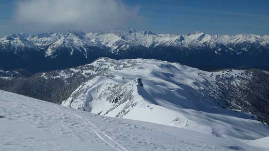 The Brohm Ridge down there