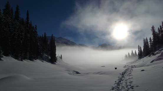 Finally made to Garibaldi Lake. It was chilly despite the sun