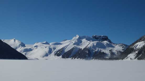 Great view towards The Table and Mt. Garibaldi